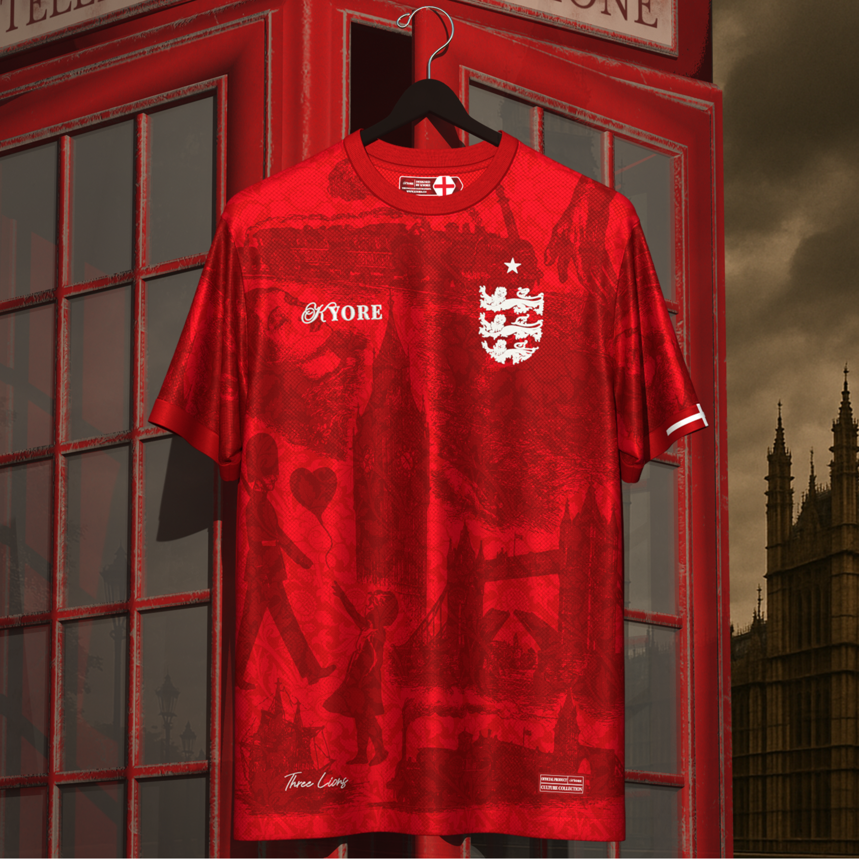 The England Culture jersey